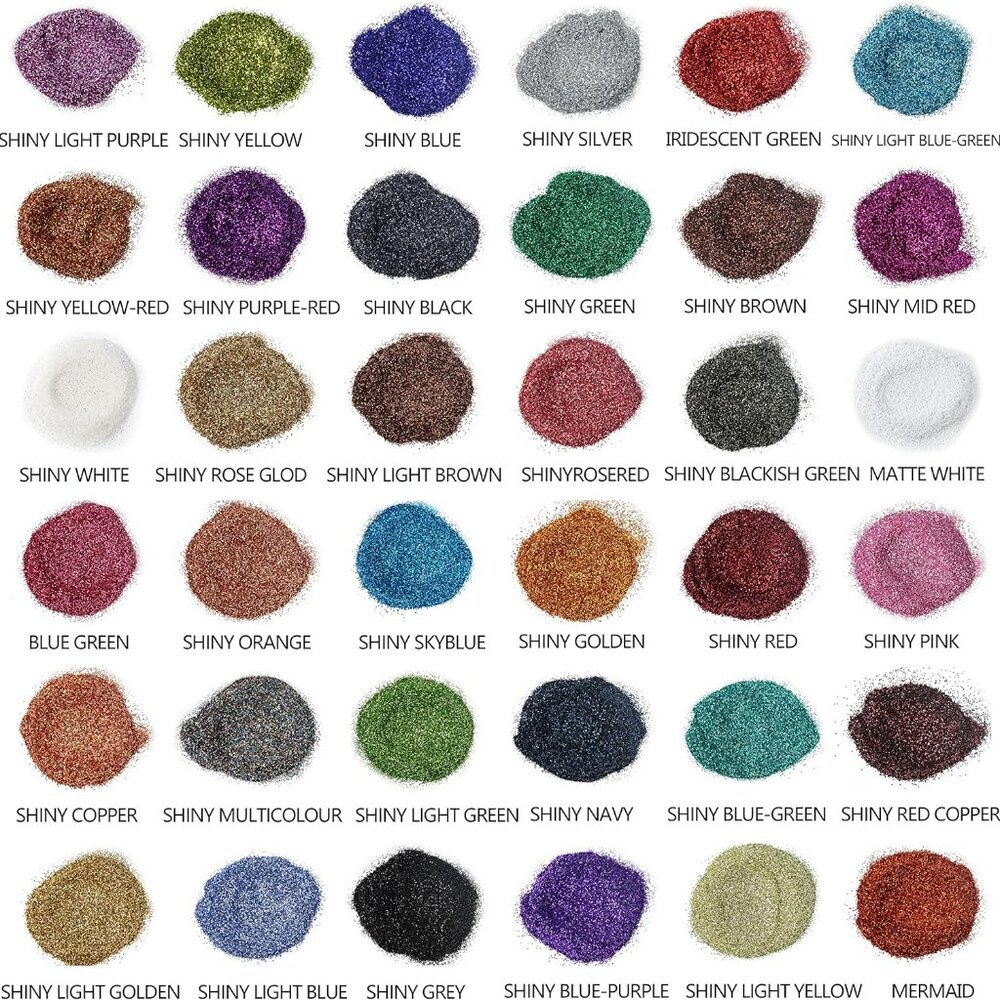 Mica Powder for Epoxy Resin, 108 Colors, 36 Original Colors0.35oz, 10g, 36 Paste - Picture 3 of 8